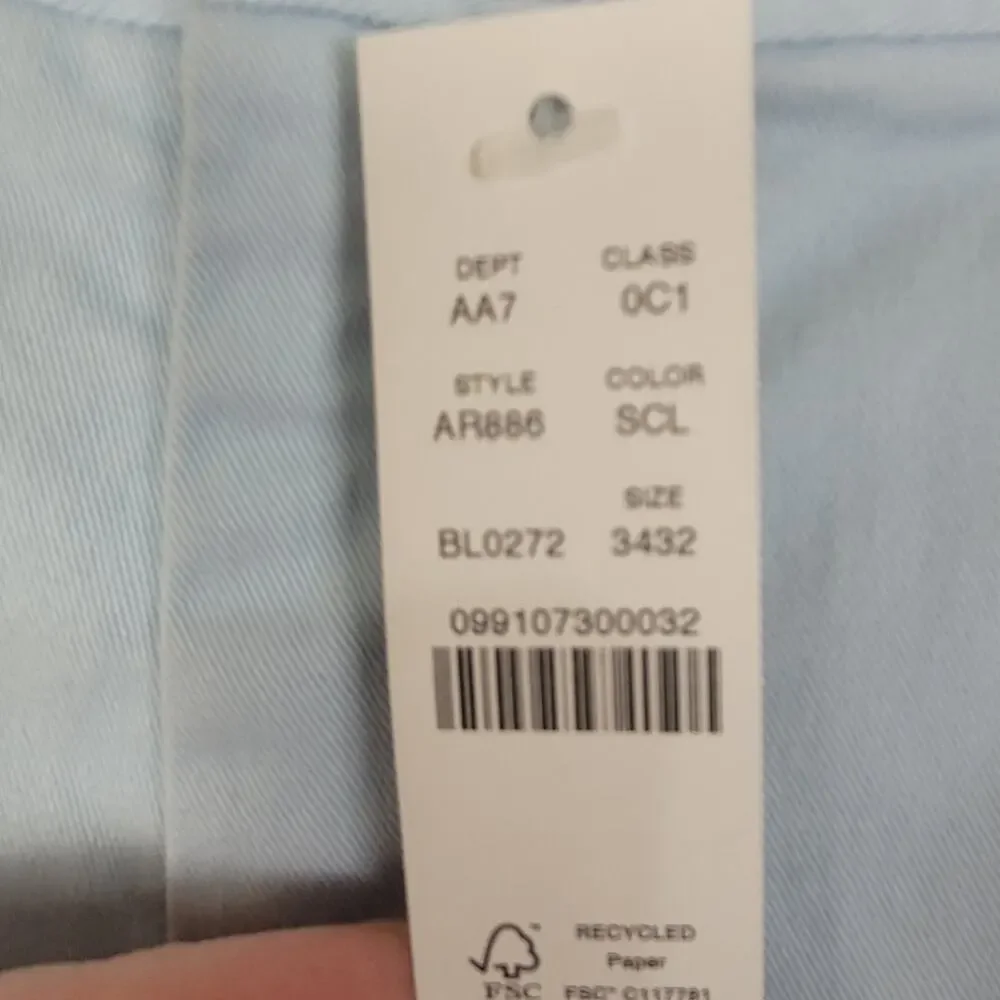 New J.Crew blue Straight 770 trouser pants Size 34x32 mens Preppy Classic Career